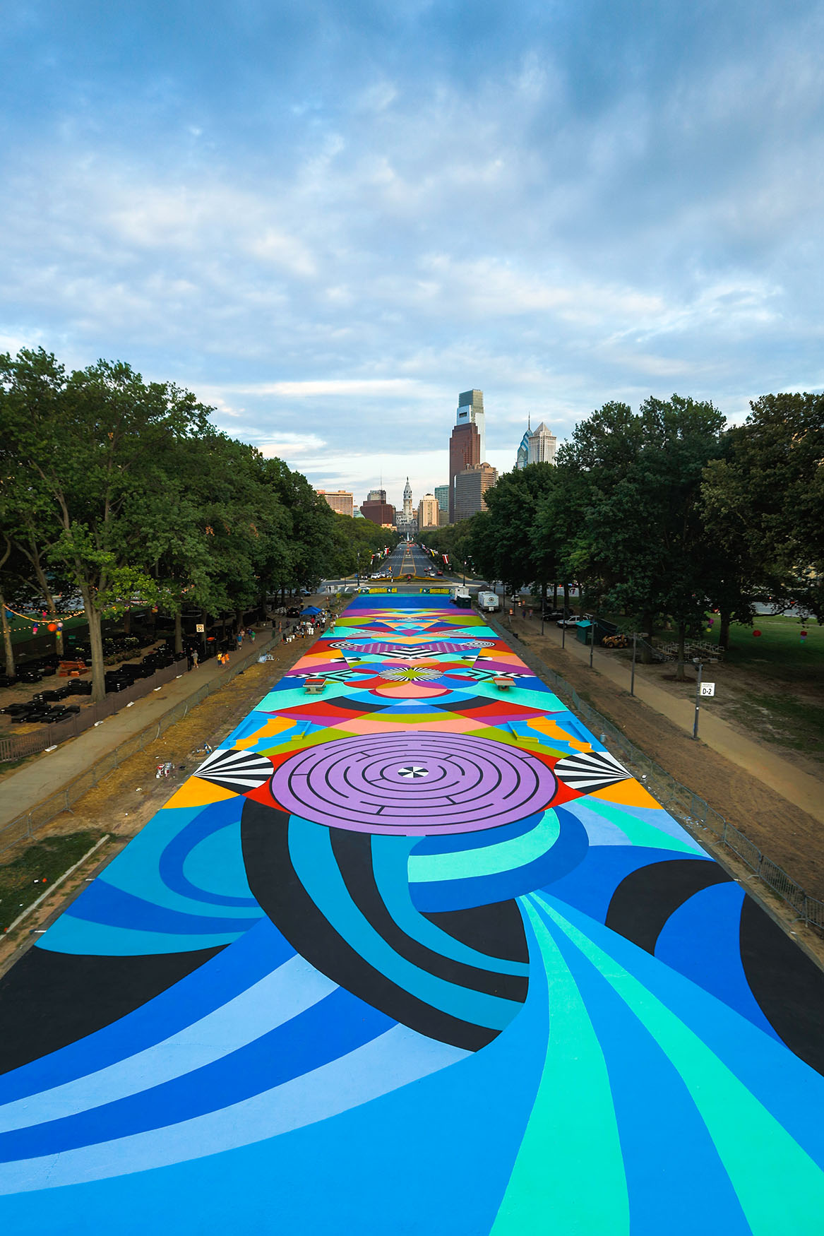 Summer Kaleidoscope - Mural Arts Philadelphia Mural Arts Philadelphia