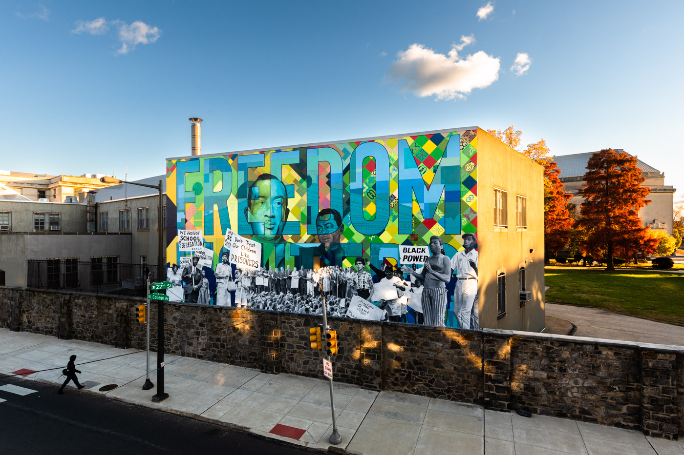 Cecil B. Moore Philadelphia Freedom Fighters - Mural Arts Philadelphia ...