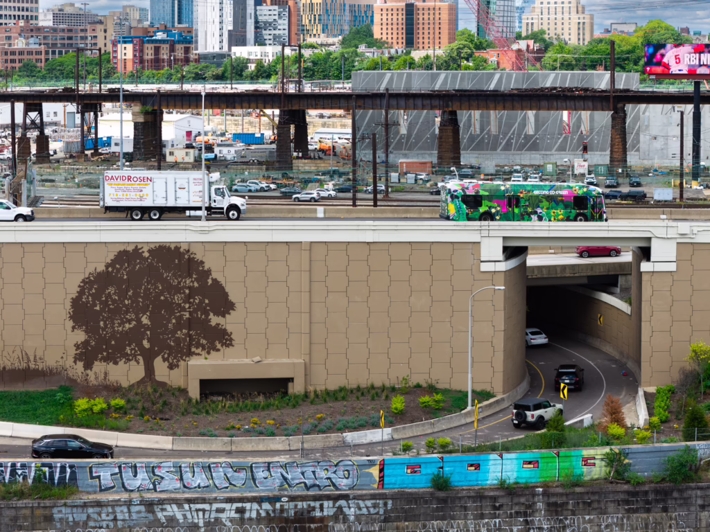 Tree of Life © 2026 City of Philadelphia Mural Arts Program / Phillip Adams, 8th & Vine Streets. Photo by Steve Weinik.